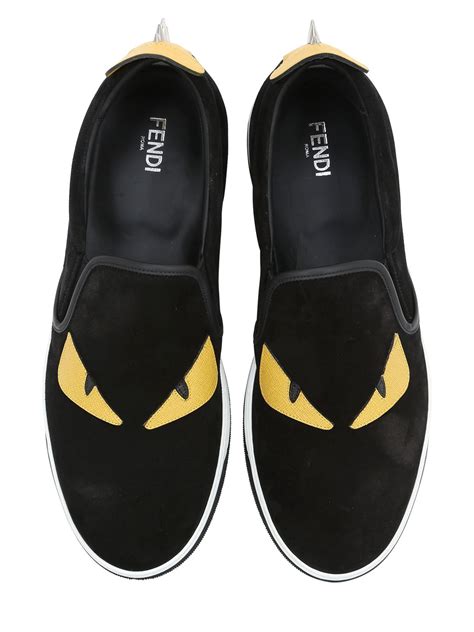 fendi sneakers red|Fendi sneakers black and yellow.